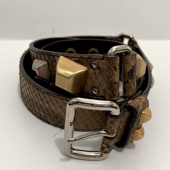 Prada Crocodile Made In Italy Ln 02701 Belt Size 2’ X 38’ APPROX MEASURES - Picture 6 of 13